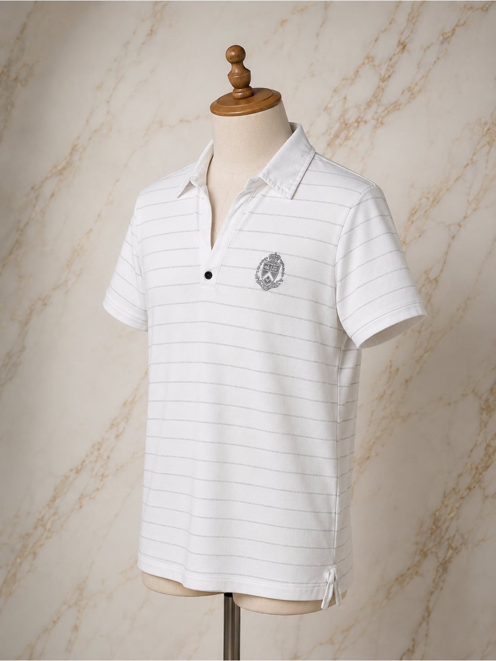 Polo by Ralph Lauren White Striped woman’s Polo Tank Top size L